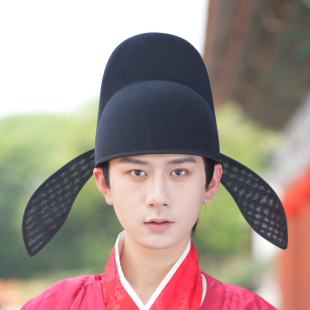 乌衣巷唐巾明制软翅纱帽汉服帽子男古风唐圆领袍首服