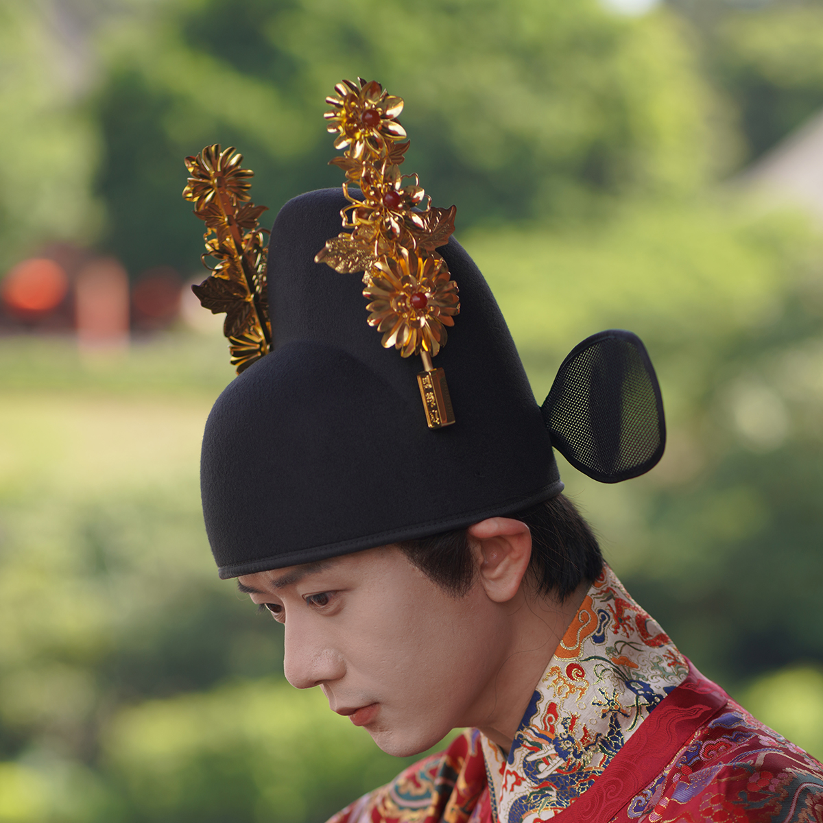 乌衣巷簪花乌纱帽明制汉服婚礼
