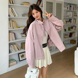 现货好卖092-2506粉色短外套P145控218，女装短外套，浙宝092