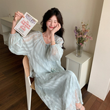 蓝色法式浪漫轻薄衬衫半身裙三件套装女2025新款夏日绝美套装穿搭，商品下架区，浙宝092