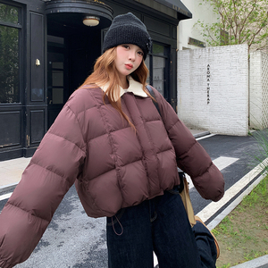 092-2551撞色羽绒服P255控388图片
