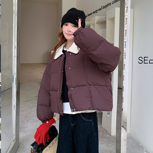 092-2551撞色羽绒服P255控388图片
