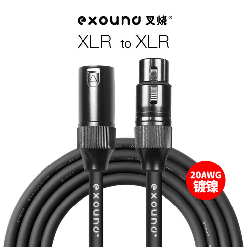 kirlin叉烧网卡侬公对母麦克风