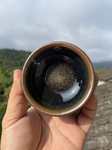 丞相龙窑柴烧建盏香炉口径8.2cm高3.8cm重量115g容量80cc