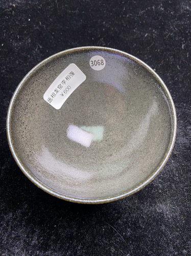 丞相龙窑柴烧建盏平口口径8.7cm高4.6cm重量123g容量120cc