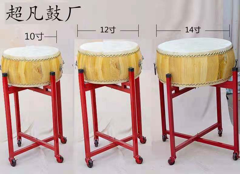 椿木白茬鼓正宗黄牛皮鼓牛皮鼓实木小鼓道士鼓法场鼓寺庙鼓锣鼓堂