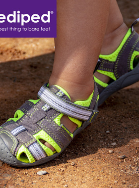 pediped派迪派夏季新款儿童凉鞋透气防滑男童沙滩鞋溯溪涉水童鞋