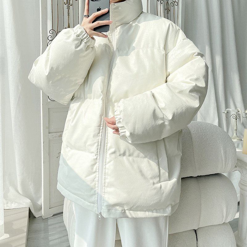 2025港风冬季立领棉衣男装大码保暖大码棉袄XZ415-PM602P115,男装棉衣,星座415