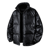 2025白底冬季立领棉衣男装大码保暖大码棉袄XZ415-PM602P115，男装棉衣，星座415