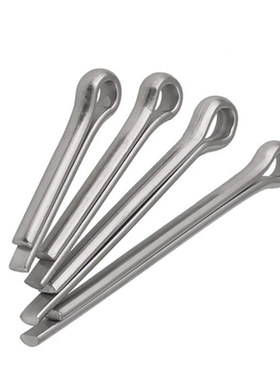 304不锈钢开口销 碳钢镀锌卡销 哨子 发夹销 U形销钢 GB91M1.532