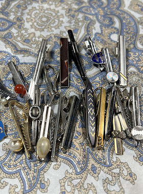 古着领带夹vintage孤品