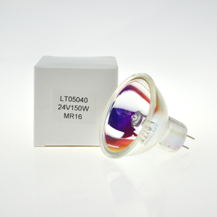 莱特显微镜灯泡24V150W卤素灯杯泡24V100W200W250W投影仪灯泡MR16