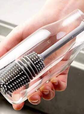 无死角洗杯刷长柄瓶刷保温杯清洗水杯奶瓶玻璃杯清洁刷子家用神器