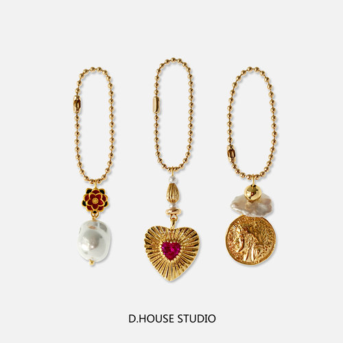 车钥匙扣手机耳机小包包挂件