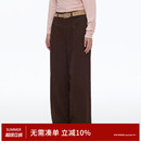 RPB BRAND 美拉德复古高腰阔腿伐木牛仔裤女宽松显瘦拖地长裤