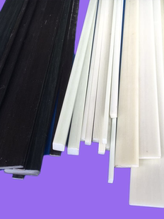 玻纤树脂固定方条固定条纤维硬质塑料扁条支撑片窗帘压片模型配件