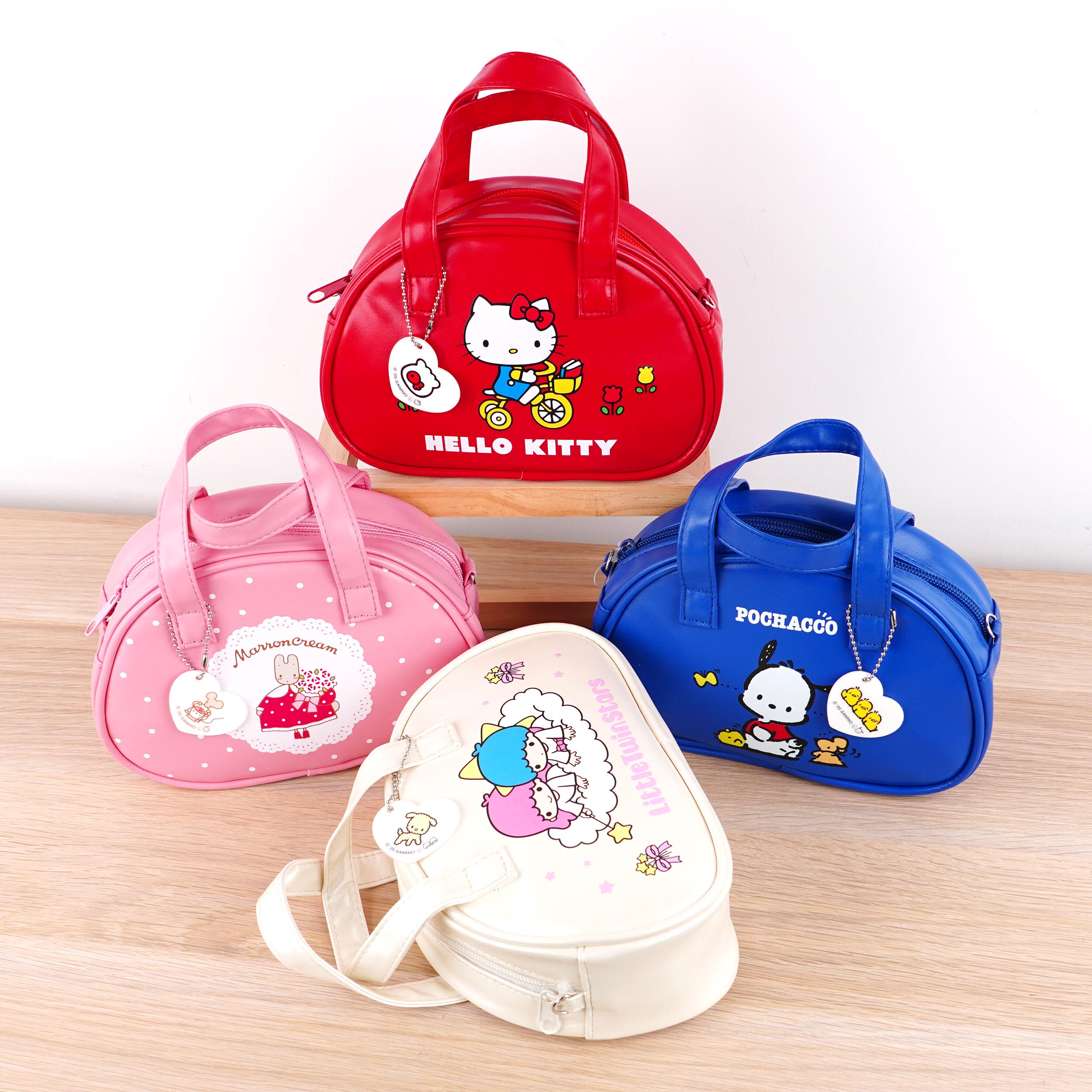 日单三丽鸥手提包女生可爱单肩斜挎包化妆包手机口红包儿童收纳包