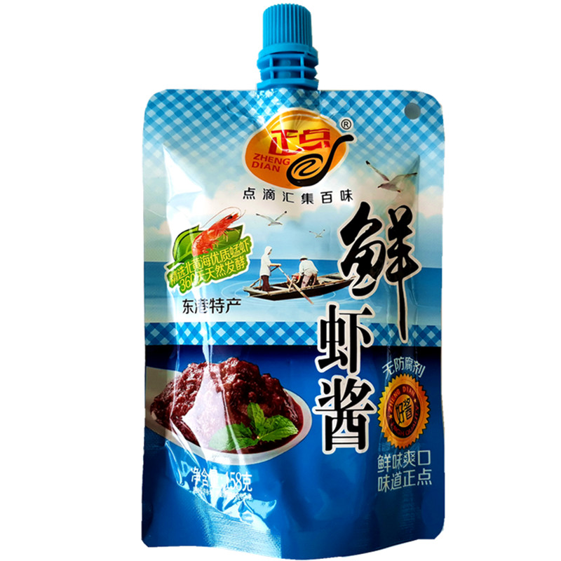 正点鲜虾酱可蘸酱腌菜炒菜蒸蛋