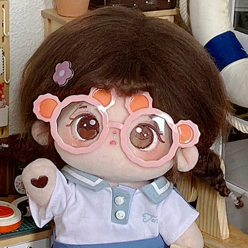 是胡萝卜呀棉花娃娃墨镜