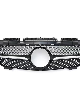 适装R172奔驰SLK中网SLK300满天星SLC配件SL级R231竖条R230前格栅