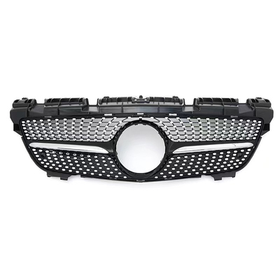 适装R172奔驰SLK中网SLK300满天星SLC配件SL级R231竖条R230前格栅