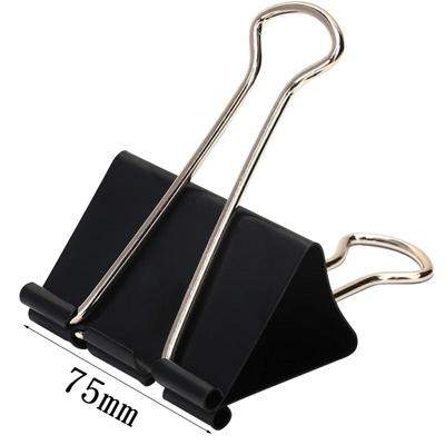凤尾夹超大号75mm金属长尾夹
