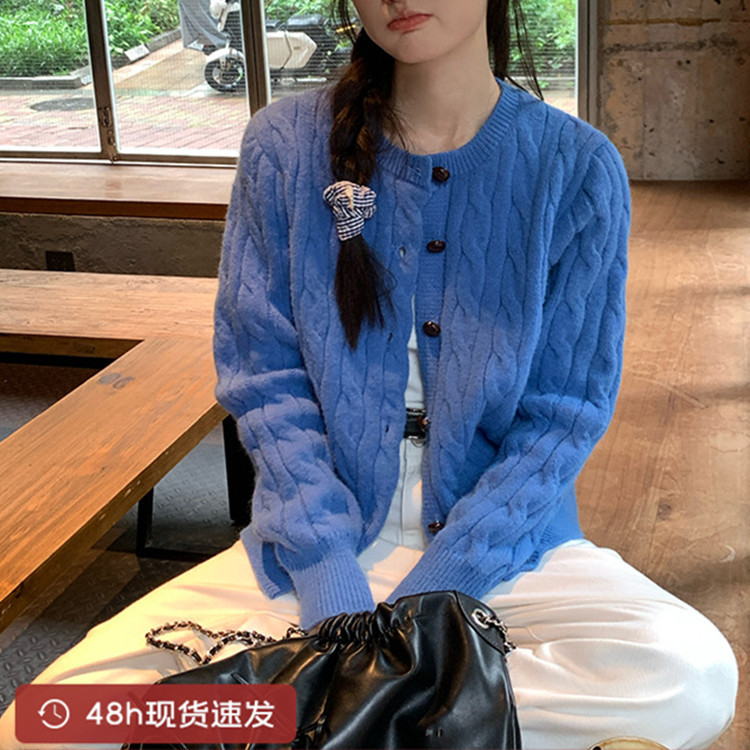 针织麻花长袖常规款2025年秋季