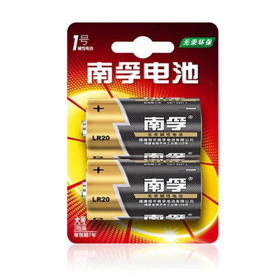 南孚1号电池碱性宠物智能大号