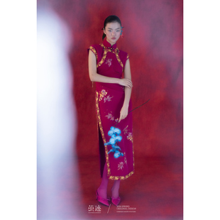 刺绣旗袍「莲鲤」 原创中式 茧迹2026新春作品集 见