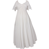 复古宫廷睡裙纯棉夏季 连衣裙娃娃古董裙全棉法式 睡衣家居服220603