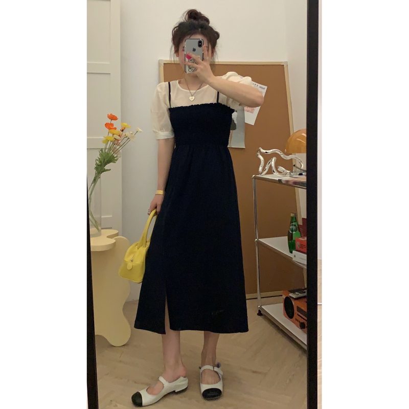 连衣裙藏青素材模板 连衣裙藏青图片下载 小麦优选