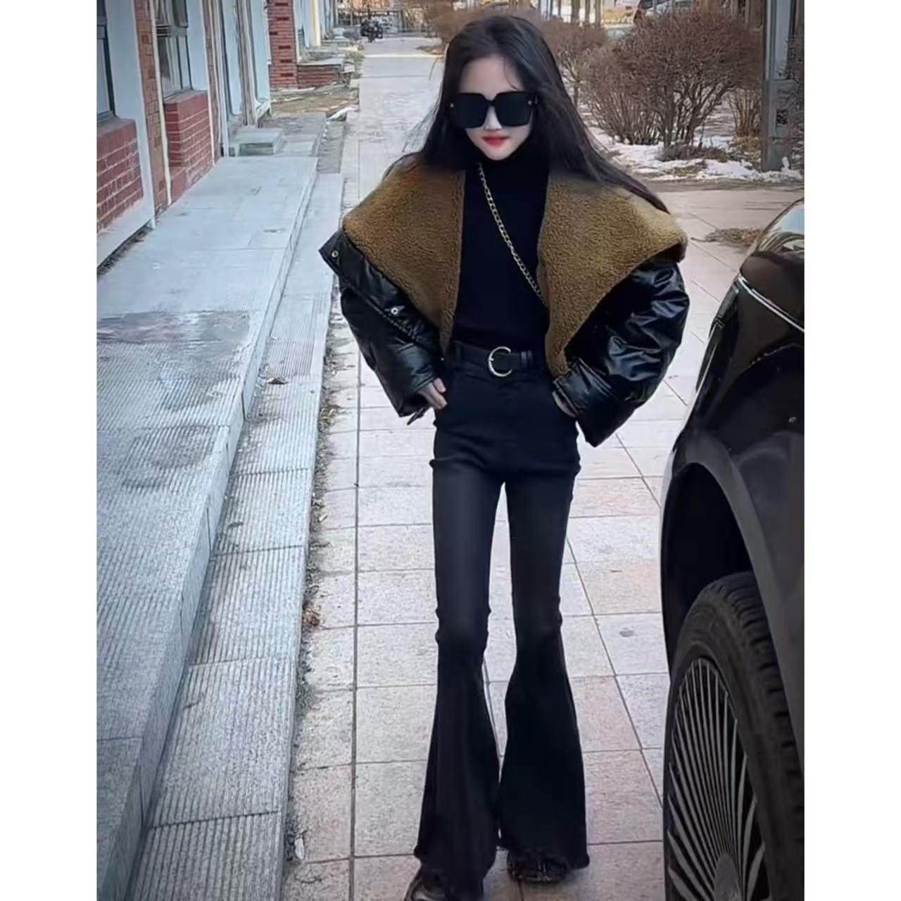 女童棉服外套2025新款秋冬款夹棉加厚加绒秋冬洋气女孩洋气棉服潮,童装/婴儿装/亲子装,棉袄/棉服,淘宝优惠券,粉丝福利购,淘宝优惠卷