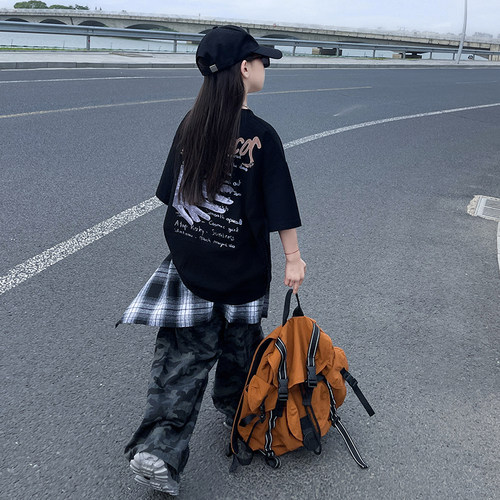 女童短袖T恤2026夏季新款