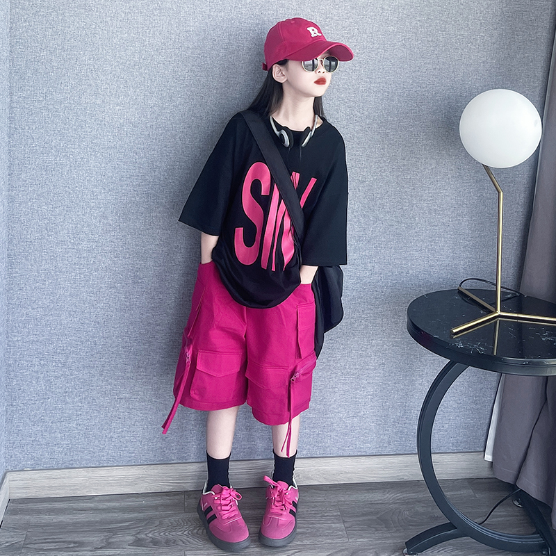女童夏季套装2025新款