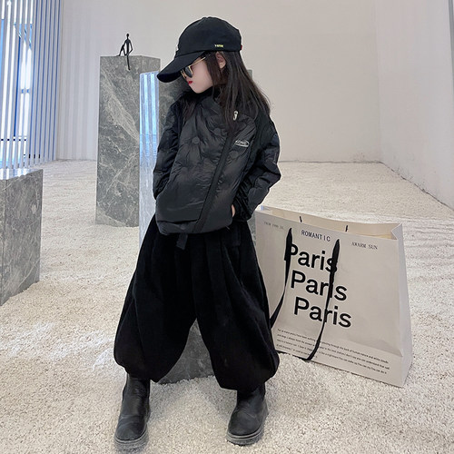 轻薄新款大童洋气秋装羽绒