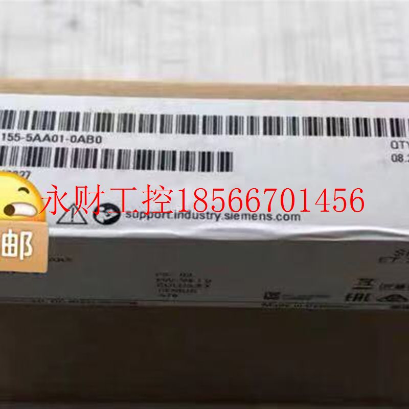 议价6ES7155-5AA01-0AB0西门子IM155-5PN接口模块6ES7 155-5AAO￥