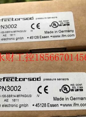 议价IFM PN3002压力开关现-发货还12个货￥