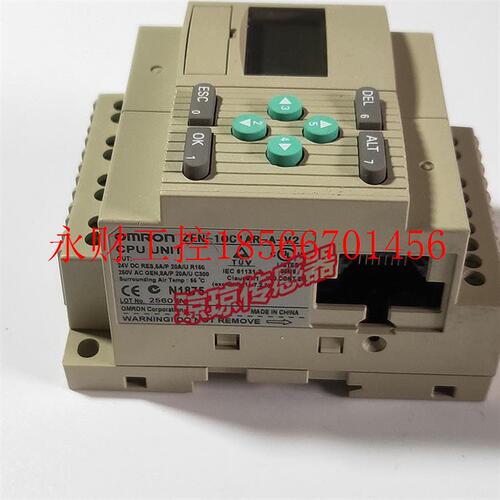 议价OMRON欧姆龙ZEN-10C1AR-A-V2可编程继电器CPU单元模块￥