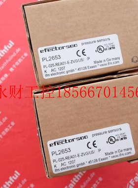 议价IFM PL2653 易福门压力传感器 PL-025-REA01-E-ZVG/US/ /P￥