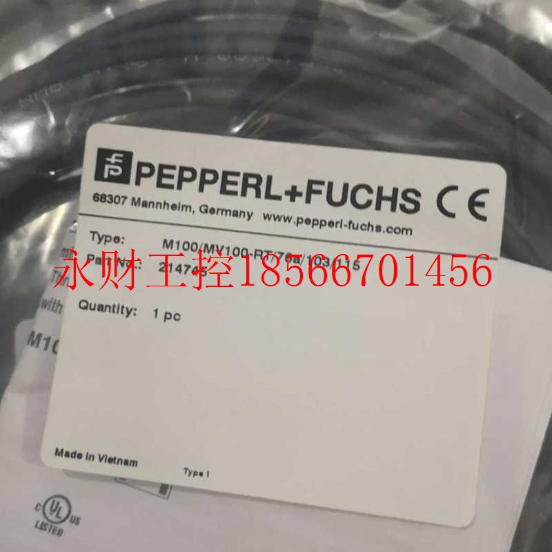 议价全新P+F倍加福M100/MV100-RT/76a/103/115光电传感器214745￥