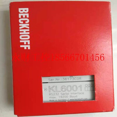 议价BECKHOFF KL6001 EL6070 EL6001 EL6695 EtherCAT通讯模￥