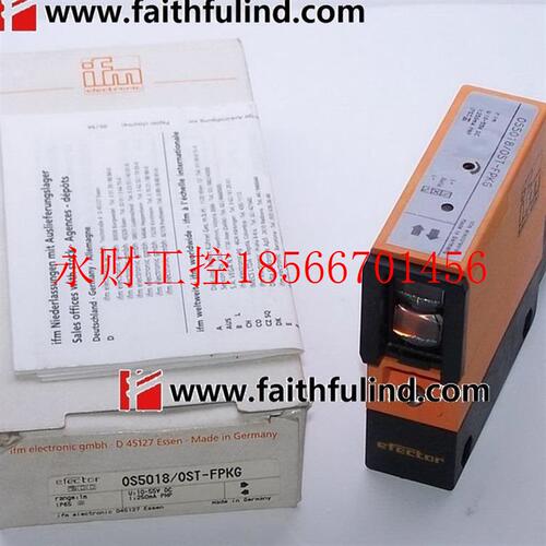 议价IFM OS5018 易福门流量传感器 OST-FPKG￥