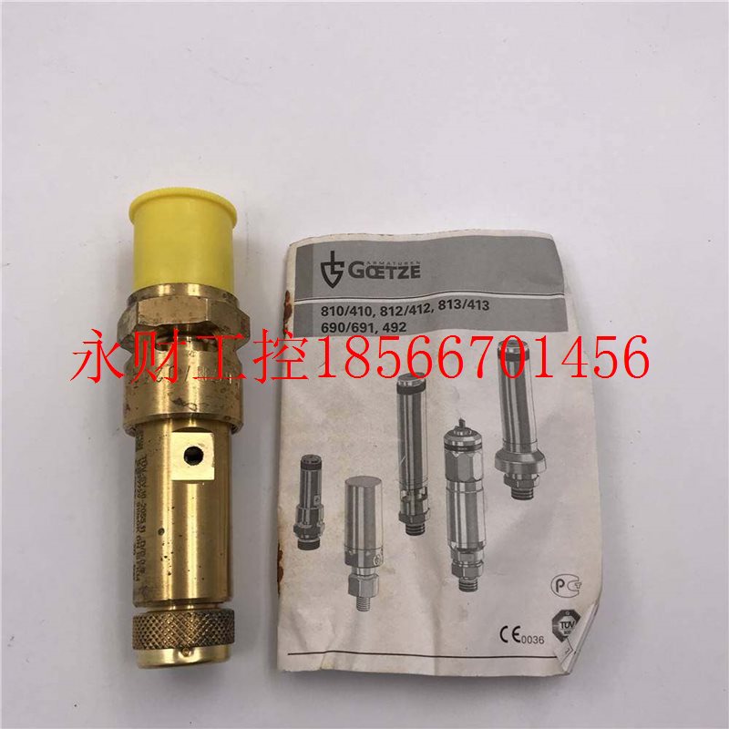 议价*安全阀TUV-SV.10-2055.11.D/G0.8 810SGK DN15FKM PN6￥