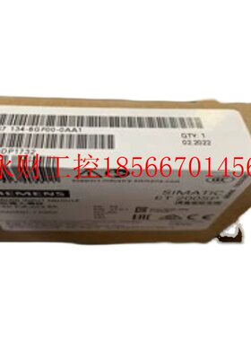 议价6ES7134-6JD00-0CA1西门子ET200 模拟输入端模块6ES71346JD￥