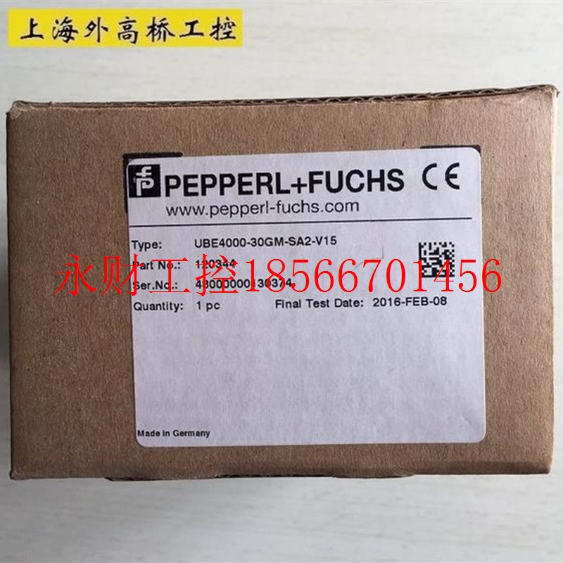 议价UBE4000-30GM-SA2-V15倍加福P+F声波传感器￥