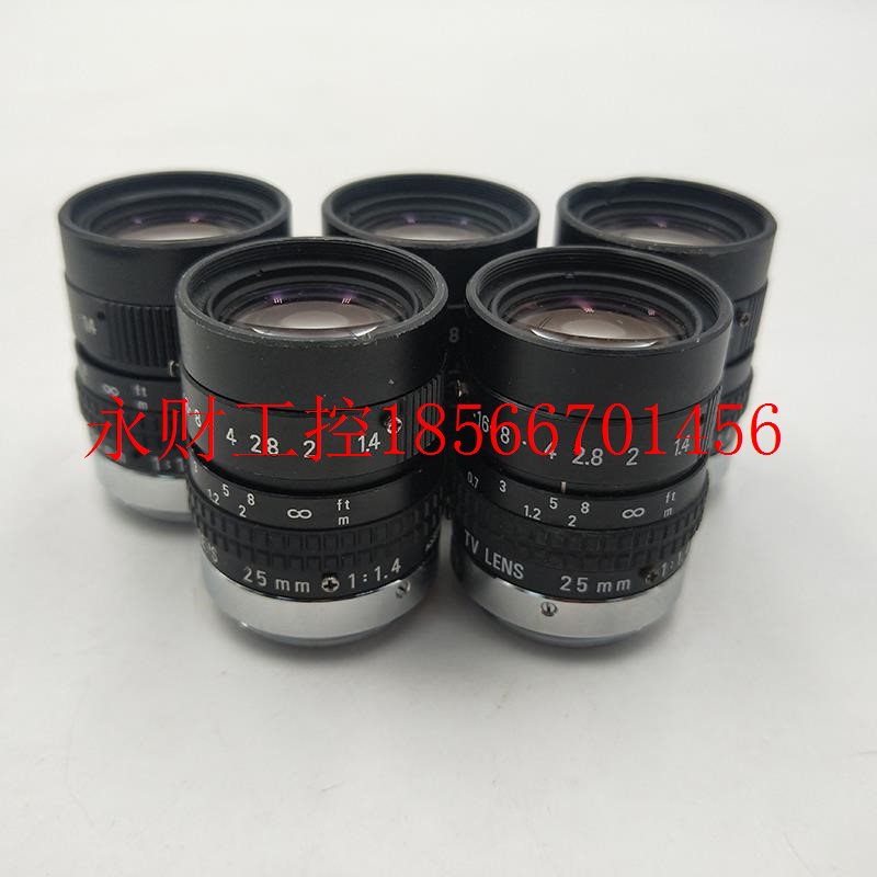 议价PENTAX/宾得 LENS 25mm 1:1.4 工业相机镜头C2514-M 实拍包￥