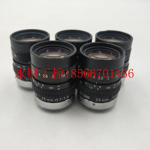 议价PENTAX/宾得 LENS 25mm 1:1.4 工业相机镜头C2514-M 实拍包￥