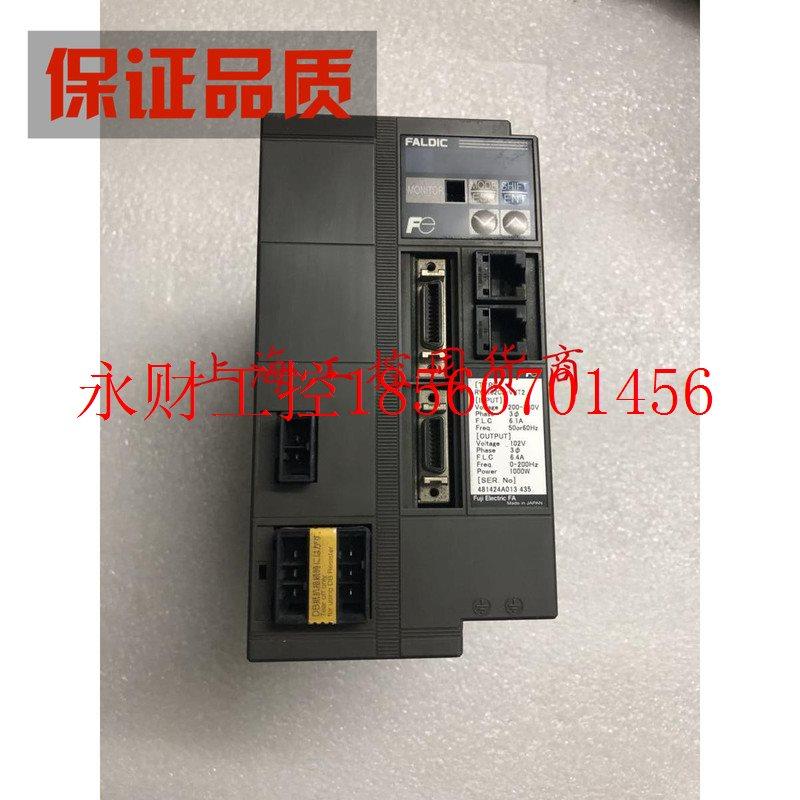 议价富士伺服驱动器 RYC102C3-VVT2  1000W成色好￥