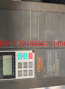 议价变频器FRN7.5G11S-4CX 380V 7.5KW 5000G11 原装拆机 测试￥