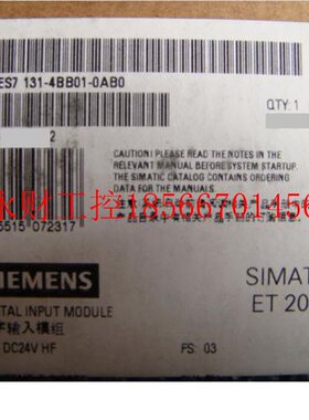 议价6ES7131-4BB01-0AB0 ET200S电子模块 6ES7 131-4BBO1-OABO￥